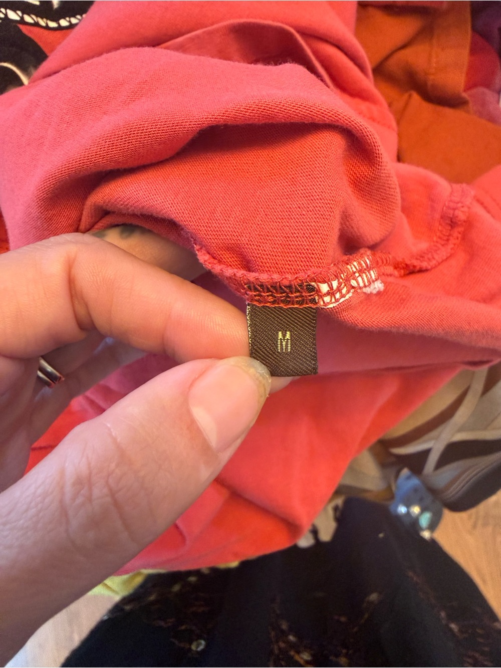 Roberto Cavalli Men’s Red Graphic Logo T-Shirt - Picture 3 of 9